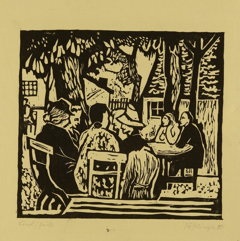 Gaststätte am Nymphenburger Kanal, L 1951, 196x179





