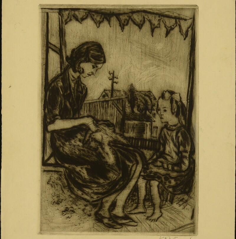 Tante Kathi und Rosmarie, R 1947, 164x234 (unverkäuflich)













