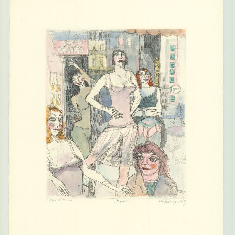 Place Pigalle, R kol, 1968, 250x300 (unverkäuflich)

