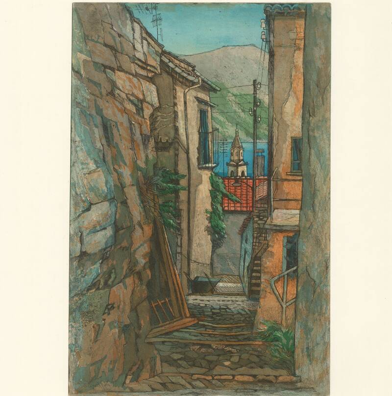 Gasse in Ronco, FR 1984, 323x487










