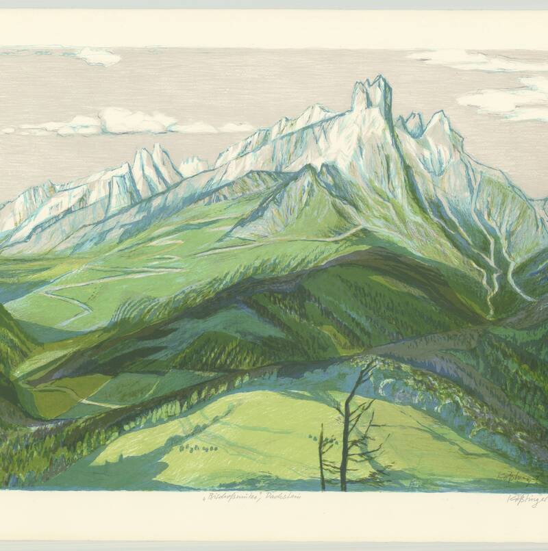 Bischofsmütze Dachstein,  FL 1978, 574x265
 






